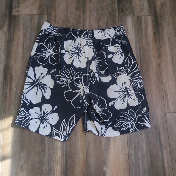 Lot of 2X Bathing Suit Swim Trunks Men's Medium Roundtree & Yorke & Merona - Picture 5 of 9